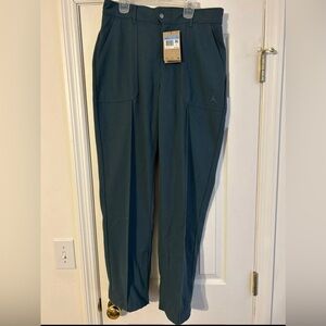 Air Jordan Nike Woven Active Pants Women’s Medium Dark Green/Teal NWT